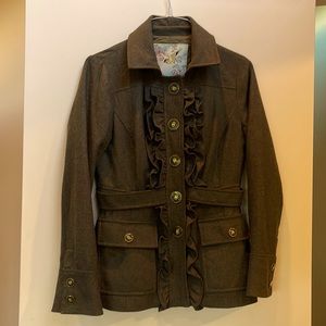 Tabitha wool/rayon jacket/blazer size 6